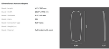 Load image into Gallery viewer, B55/DIN - SABFOIL Dinamo 55L Freestyle Foilboard