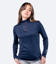 Load image into Gallery viewer, Womens UVActive High Collar 1/4 Zip Top