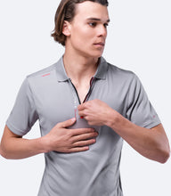 Load image into Gallery viewer, Mens UVActive Zip Sports Polo