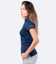 Load image into Gallery viewer, Womens UVActive Zip Sports Polo