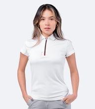 Load image into Gallery viewer, Womens UVActive Zip Sports Polo