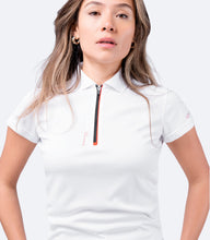 Load image into Gallery viewer, Womens UVActive Zip Sports Polo