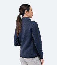 Load image into Gallery viewer, Womens Knit Fleece Jacket