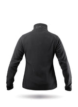 Load image into Gallery viewer, Womens Black Full Zip Fleece Jacket