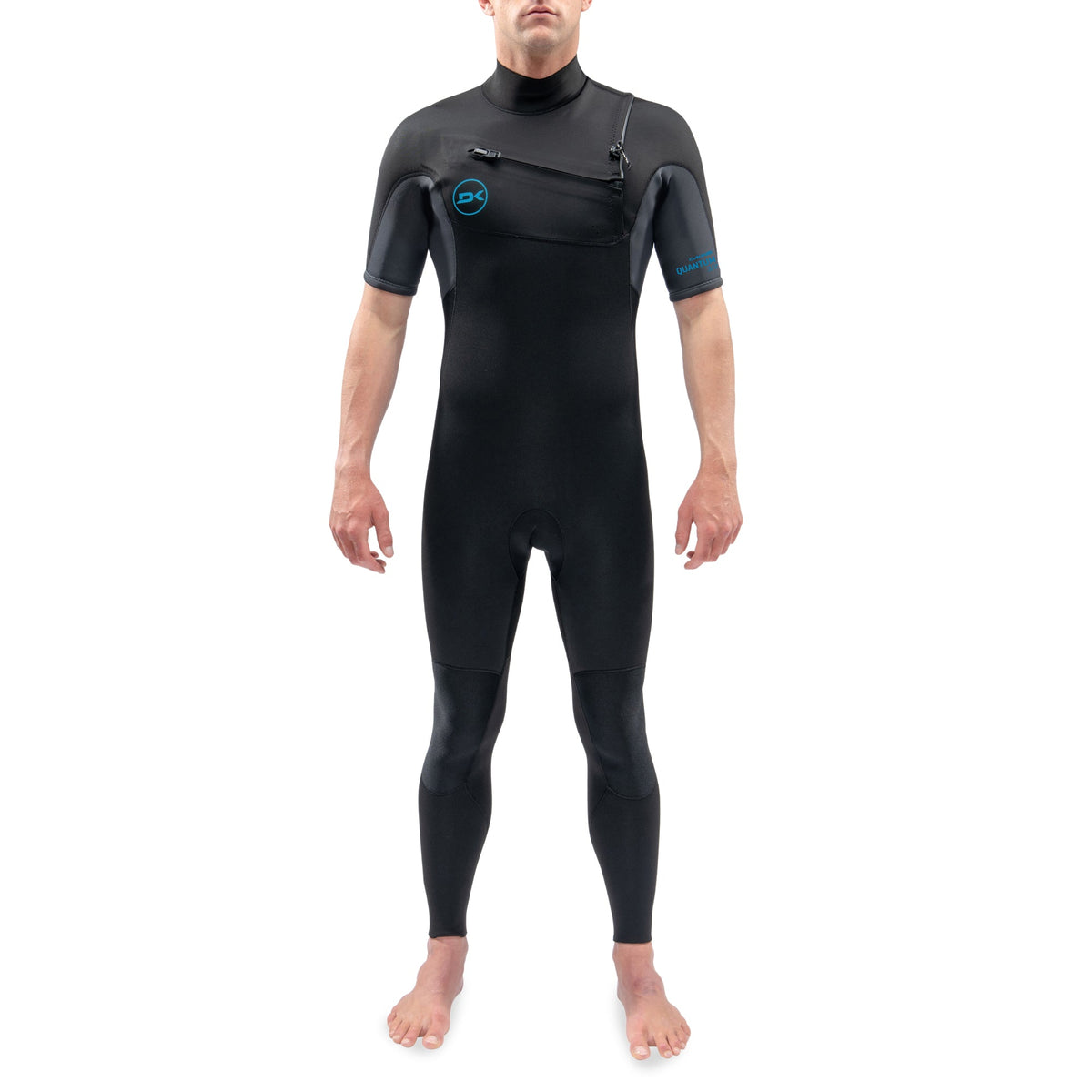 DAKINE Men's Quantum Chest Zip Short Sleeved Full Suit 3/2 mm