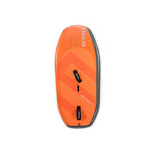 Load image into Gallery viewer, Ensis Rock'N"Roll orange wing foil board footstraps view