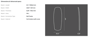 B110/TOR - SABFOIL TORPEDO 110L DOWNWIND FREE FOILBOARD | HYDROFOIL BOARD