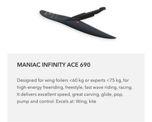 Load image into Gallery viewer, ENSIS MANIAC INFINITY ACE - Front wings 540-1390
