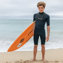 Load image into Gallery viewer, MENS COMP + 2MM SHORT SLEEVE SPRINGSUIT
