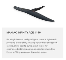 Load image into Gallery viewer, ENSIS MANIAC INFINITY ACE - Front wings 540-1390

