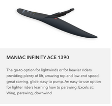Load image into Gallery viewer, ENSIS MANIAC INFINITY ACE - Front wings 540-1390
