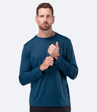 Load image into Gallery viewer, Mens UVActive Long Sleeve Tech Top - Deep
