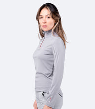 Load image into Gallery viewer, Womens UVActive High Collar 1/4 Zip Top
