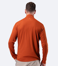 Load image into Gallery viewer, Mens UVActive Zip Long Sleeve Tech Top - Deep
