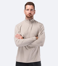 Load image into Gallery viewer, Mens UVActive Zip Long Sleeve Tech Top - Deep

