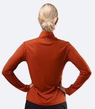 Load image into Gallery viewer, Womens UVActive Zip Long Sleeve Tech Top - Deep
