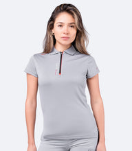 Load image into Gallery viewer, Womens UVActive Zip Sports Polo
