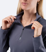 Load image into Gallery viewer, Womens ZhikMotion Zip Top - Red Earth
