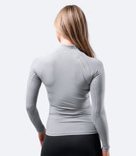 Load image into Gallery viewer, Womens Black Eco Spandex Long Sleeve Top
