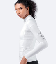 Load image into Gallery viewer, Womens Black Eco Spandex Long Sleeve Top

