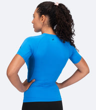 Load image into Gallery viewer, Womens Eco Spandex LT Short Sleeve Baselayer Top
