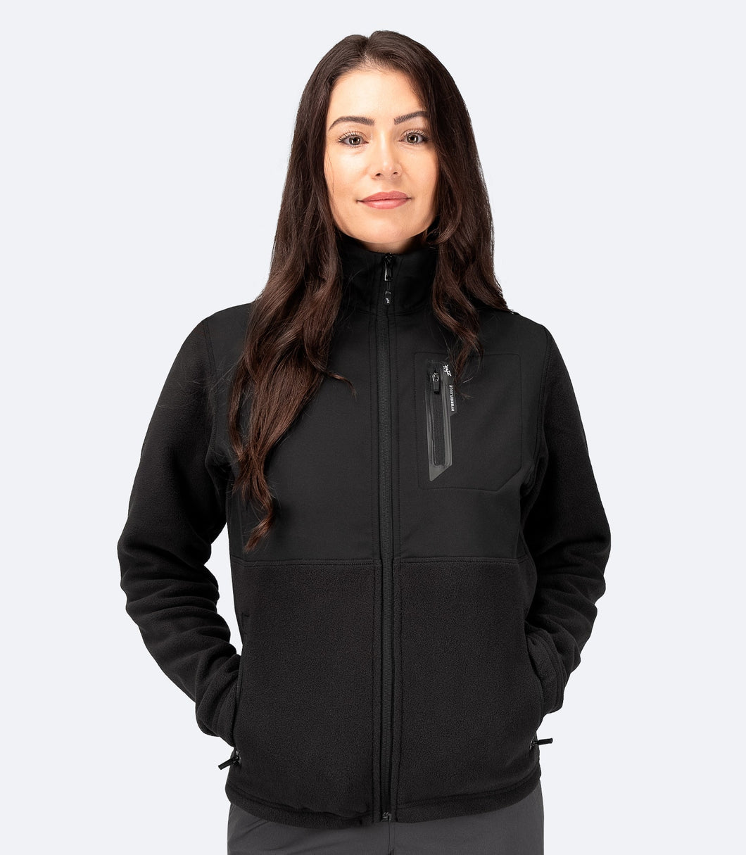 Womens Hybrid Fleece Jacket
