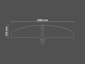 SABFOIL - FRONT WING BLADE 1000 Pro Finish