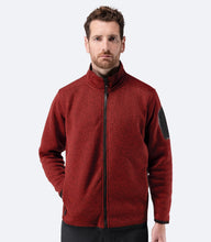 Load image into Gallery viewer, Mens Knit Fleece Jacket
