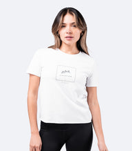 Load image into Gallery viewer, Womens Composite Print Cotton tee
