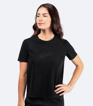 Load image into Gallery viewer, Womens Zhik Logo Cotton T-Shirt - Navy
