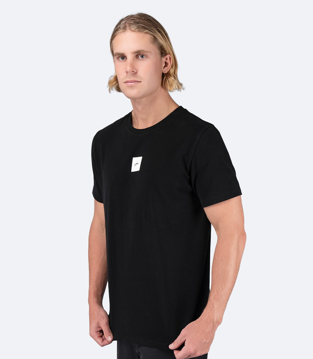 Mens Zhik Block Logo Cotton T-Shirt