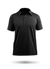 Load image into Gallery viewer, Mens Poly Cotton Polo-BK
