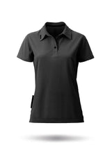 Load image into Gallery viewer, Womens Poly Cotton Polo-BK
