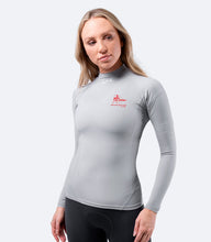 Load image into Gallery viewer, Womens Black Eco Spandex Long Sleeve Top
