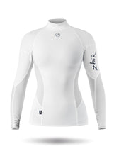 Load image into Gallery viewer, Womens Long Sleeve Spandex Top-WT
