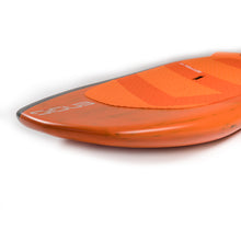Load image into Gallery viewer, Ensis Rock&#39;N&quot;Roll orange wing foil board front nose view
