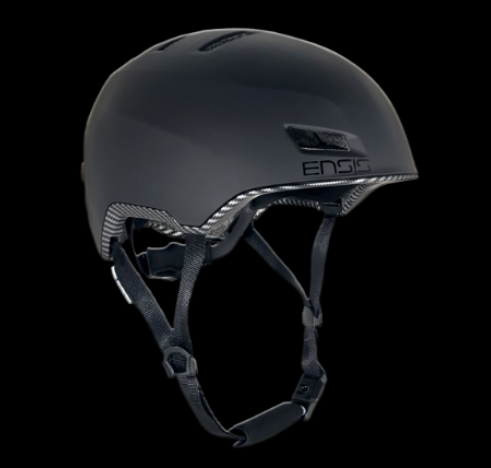 ENSIS Double Shell Black / Red Helmet